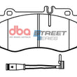 Load image into Gallery viewer, DBA 15-17 Mercedes-Benz CLS400 4Matic AWD (4 Piston Caliper) Front Street Series Brake Pads - Installation View