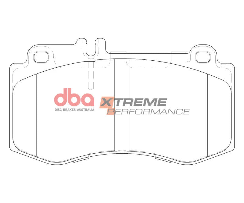 DBA 15-17 Mercedes-Benz CLS400 4Matic AWD (4 Piston Caliper) Front XP Performance Brake Pads - Additional View 5