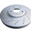 Load image into Gallery viewer, DBA 15-17 Mercedes-Benz CLS400 4Matic AWD (Single Piston Frt Caliper) Front En-Shield Standard Rotor - Side View
