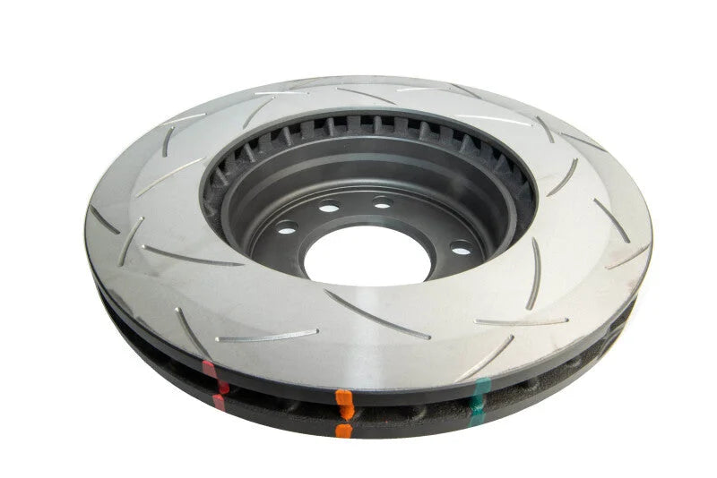 DBA 15-18 Volkswagen Touareg (330mm Front Rotor) Front 4000 Series Slotted Rotor - Back View