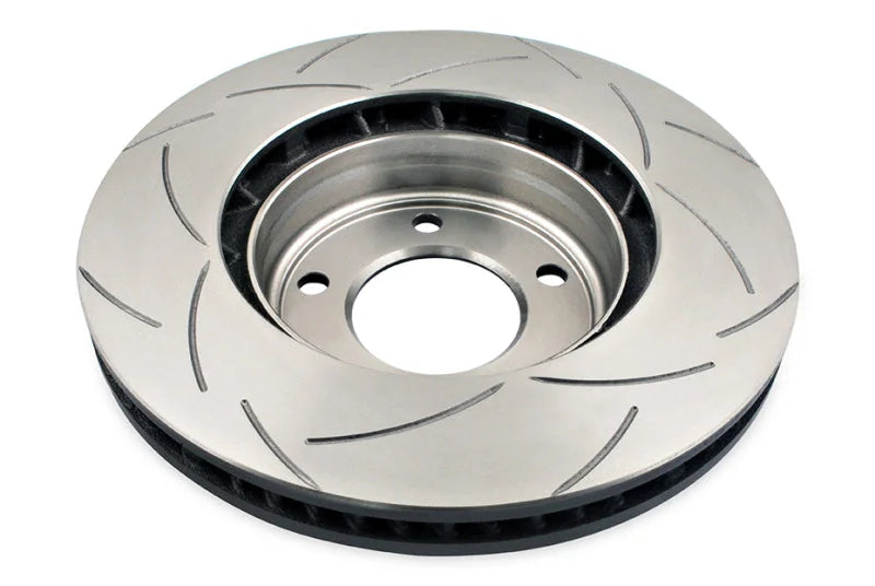 DBA 15-18 Volkswagen Touareg (330mm Front Rotor) Front Slotted Street Series Rotor - Side View