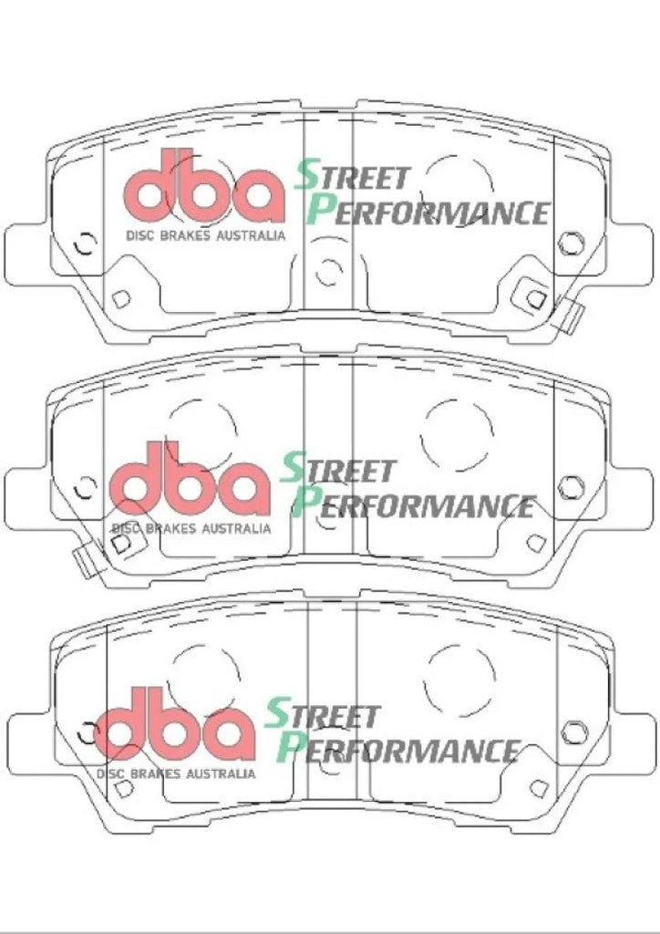 DBA 15-19 Ford Mustang GT (w/Performance Package/380mm Front Rotor) SP Performance Rear Brake Pads - Additional View 9