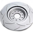 Load image into Gallery viewer, DBA 15-19 Volkswagen Golf R Front T2 Slotted Street Series Rotor - Side View