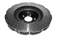 Load image into Gallery viewer, DBA 15-20 Ford Mustang GT Perf Package (380mm Front Rotor) Front 4000 Series Cross Drilled Rotor - Side View