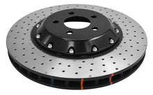 Load image into Gallery viewer, DBA 15-20 Ford Mustang GT Perf Package (380mm Front Rotor) Front 5000 Series Drilled Rotor w/Blk Hat - Main Product View