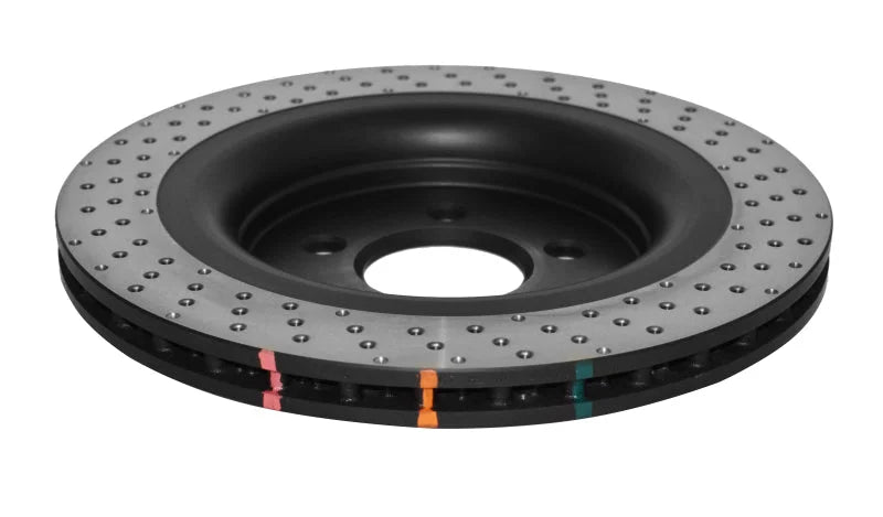 DBA 15-20 Ford Mustang GT (w/352mm Frt Rotor w/o Perf Pkg) Front 4000 Series Cross Drilled Rotor - Additional View 6