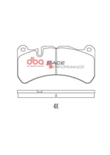 Load image into Gallery viewer, DBA 15-21 Subaru WRX STI Front RP Performance Brake Pads - Back View
