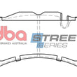 Load image into Gallery viewer, DBA 15-21 Subaru WRX STI Front Street Series Brake Pads - Installation View
