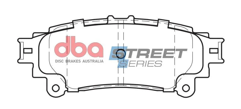 DBA 16-17 Lexus GS200t (Excl F Sport) Street Series Rear Brake Pads - Installation View