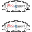 Load image into Gallery viewer, DBA 16-18 Honda Accord LX/EX/EX-L Street Series Front Brake Pads - Installation View