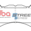 Load image into Gallery viewer, DBA 16-19 Cadillac ATS V Front Street Series Brake Pads - Installation View