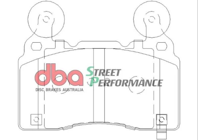 DBA 16-21 Tesla S SP Performance Front Brake Pads - Additional View 10