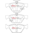 Load image into Gallery viewer, DBA 16-22 Subaru WRX (w/Eyesight Technology) XP Performance Rear Brake Pads - Installation View