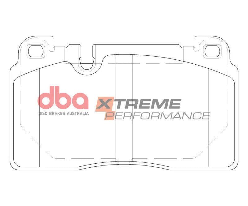 DBA 17-19 Audi A6 (w/345mm Front Rotor) Front XP Performance Brake Pads - Additional View 7
