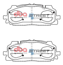 Load image into Gallery viewer, DBA 17-19 Audi S4 Street Series Front Brake Pads - Installation View