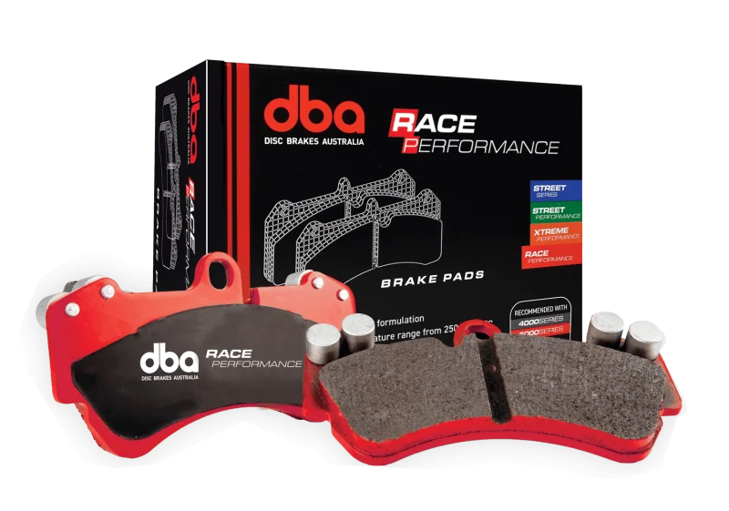 DBA 17-19 Ford Focus RS Front RP Performance Brake Pads - Installation View