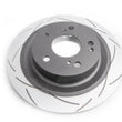 Load image into Gallery viewer, DBA 17-21 Honda Civic Type-R (FK8) Street T2 Slotted Rear Brake Rotor - Main Product View