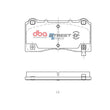 Load image into Gallery viewer, DBA 17-23 Tesla 3 (w/320mm Front Rotor) Front SSEV Street Series Brake Pads - Installation View