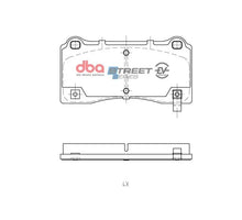 Load image into Gallery viewer, DBA 17-23 Tesla 3 (w/320mm Front Rotor) Front SSEV Street Series Brake Pads - Installation View