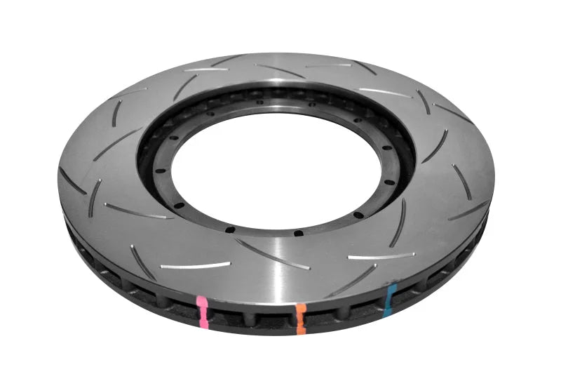 DBA 18-19 Subaru STI VAB T3 5000 Series 2-Piece Slotted Front Brake Rotor (Hat Not Included) - Additional View 6