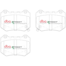 Load image into Gallery viewer, DBA 18-21 Subaru STI Rear SP Performance Brake Pads - Installation View