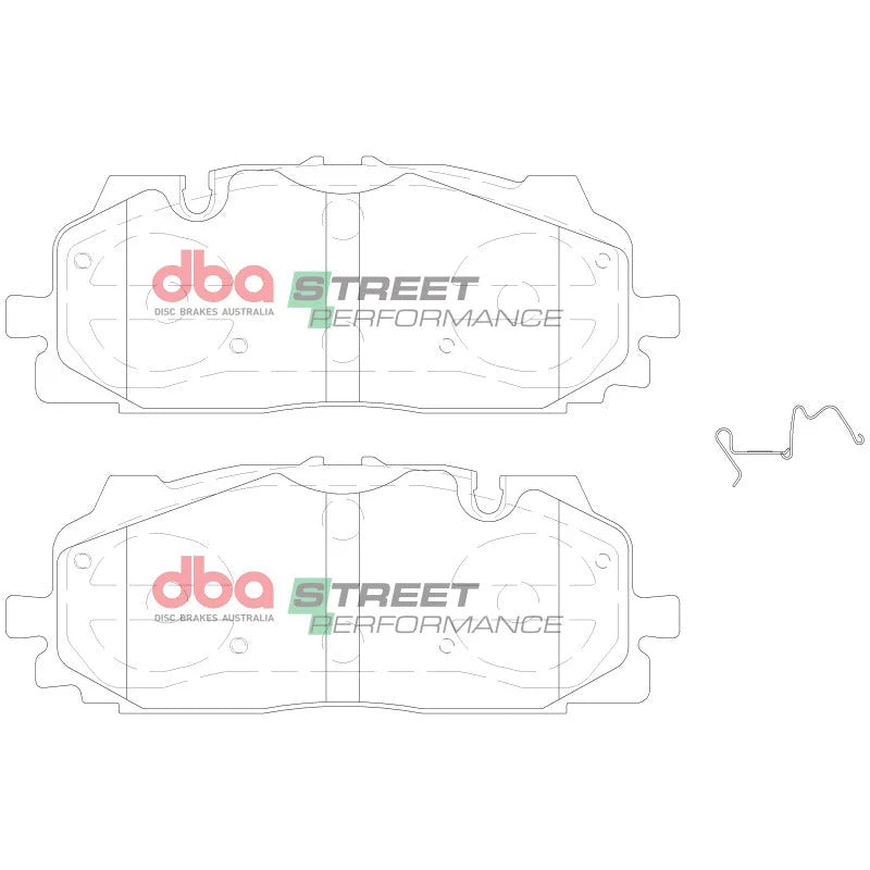 DBA 19-21 Audi A8 Quattro (w/375mm Front Rotor) Front SP Performance Brake Pads - Additional View 5