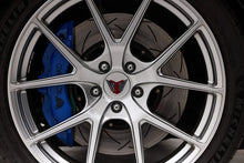 Load image into Gallery viewer, DBA 19+ Chevrolet Camaro ZL1 (w/ NAS Nuts) 5000 Series T3 Slotted KP Brake Rotor - Back View
