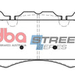 Load image into Gallery viewer, DBA 20-22 Land Rover Defender (380mm Front Rotor) Front Street Series Brake Pads - Installation View