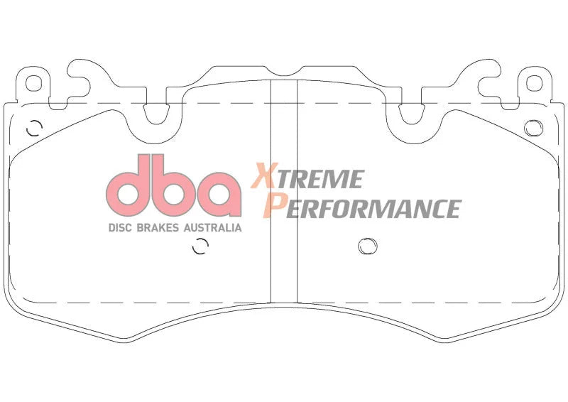 DBA 20-22 Land Rover Defender (w/380mm Front Rotor) Front XP Performance Brake Pads - Installation View