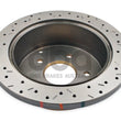 Load image into Gallery viewer, DBA 2004 Pontiac GTO 4000 Series Drilled and Slotted Rear Rotor - Back View