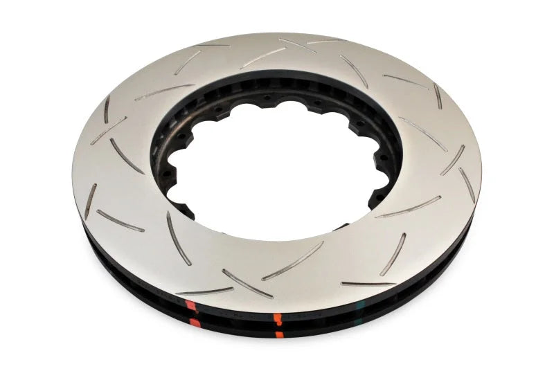 DBA 2004+ STi Front Slotted 5000 Series Replacement Rotor Rings - Side View