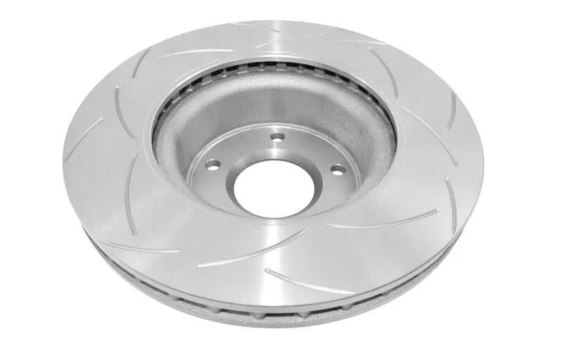 DBA 2005 Pontiac GTO T-Slot Uni-Directional Front Slotted Rotor - Side View