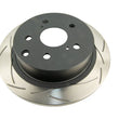 Load image into Gallery viewer, DBA 2005+ Toyota RAV4 Slotted Street Series Rear Brake Rotor - Main Product View