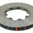 Load image into Gallery viewer, DBA 2009+ AC MK VI 6.2/6.2 Supercharged Drilled &amp; Slotted 5000 Series XS Rotor - Main Product View