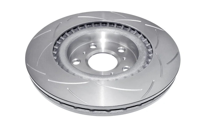 DBA 2009 Pontiac G8 GT 6.0L (V8) T-Slot Uni-Directional Front Slotted Rotor - Back View