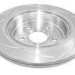 Load image into Gallery viewer, DBA 2009 Pontiac G8 GT 6.0L (V8) T-Slot Uni-Directional Rear Slotted Rotor - Back View