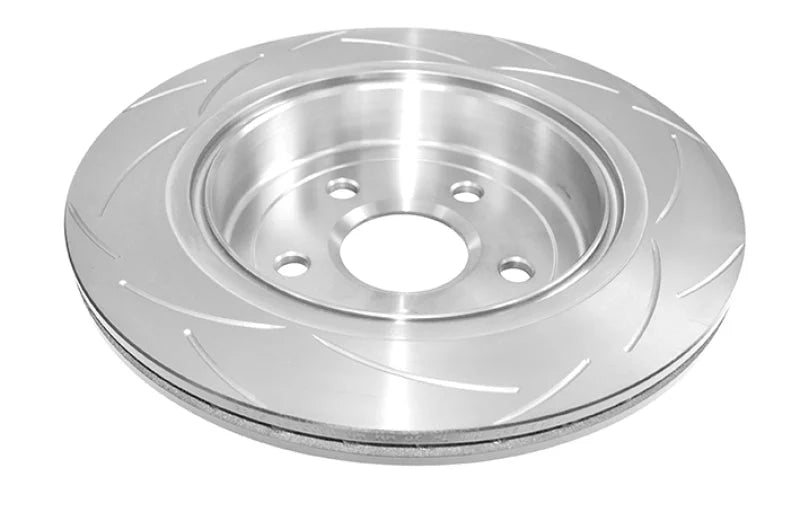 DBA 2009 Pontiac G8 GT 6.0L (V8) T-Slot Uni-Directional Rear Slotted Rotor - Back View