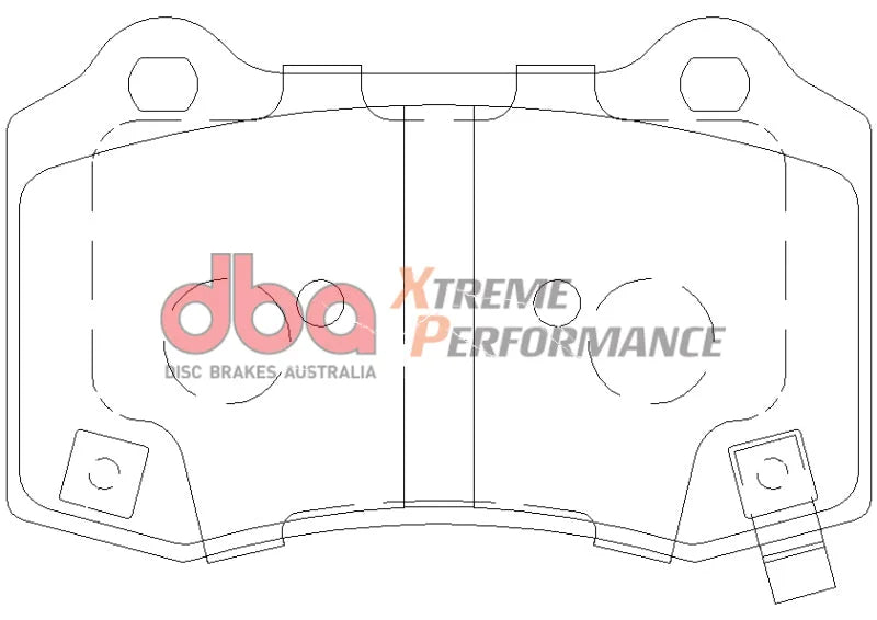 DBA 2010 Camaro SS XP650 Rear Brake Pads - Additional View 7