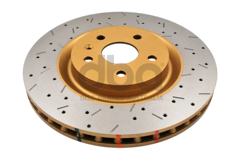 DBA 2010+ Camaro V8 SS Front Drilled & Slotted 4000 Series Rotor - Main Product View