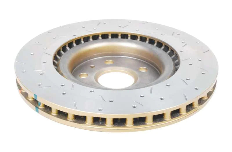 DBA 2010+ Camaro V8 SS Front Drilled & Slotted 4000 Series Rotor - Back View