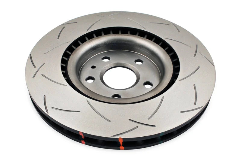 DBA 2010+ Camaro V8 SS Front Slotted 4000 Series Rotor - Side View