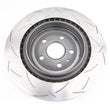 Load image into Gallery viewer, DBA 2010+ Camaro V8 SS Rear Slotted 4000 Series Rotor - Side View