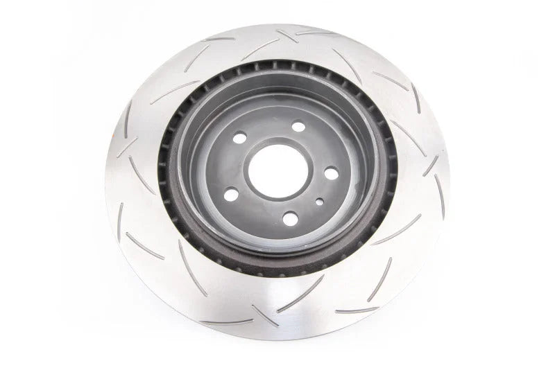 DBA 2010+ Camaro V8 SS Rear Slotted 4000 Series Rotor - Side View