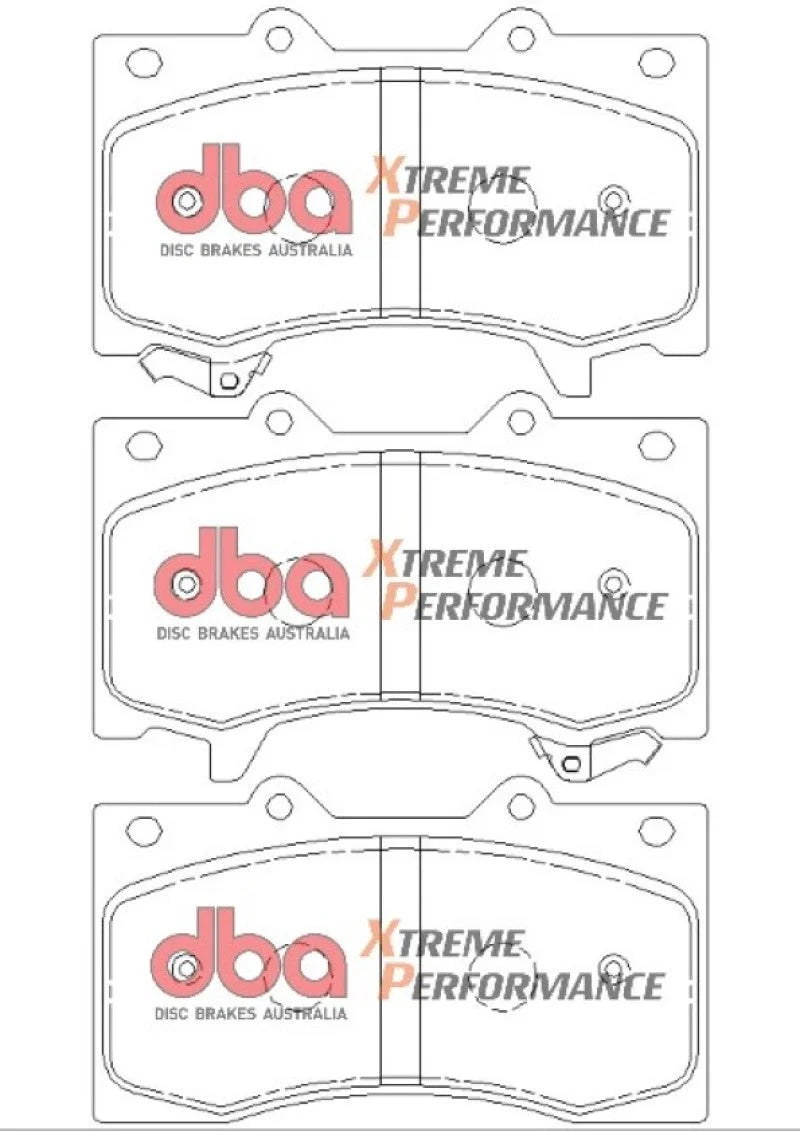 DBA 2010+ Nissan Patrol Y62 5.6L XP Performance Front Brake Pads - Additional View 10