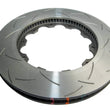 Load image into Gallery viewer, DBA 2011+ Nissan GT-R R35 T3 5000 Series Replacement Front Left Slotted Rotor (390mm x 35mm) - Back View