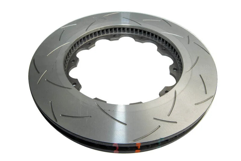 DBA 2011+ Nissan GT-R R35 T3 5000 Series Replacement Front Left Slotted Rotor (390mm x 35mm) - Back View