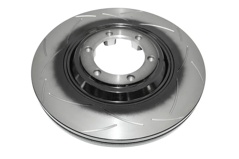 DBA 2012+ Holden Colorado RG Front (Reverse Mount) Street Series T2 Slotted Brake Rotor - Side View