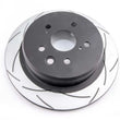 Load image into Gallery viewer, DBA 2012+ Lexus IS350 Street T2 Slotted Rear Brake Rotor - Main Product View