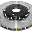 Load image into Gallery viewer, DBA 2012 Lotus Exige Front Slotted 5000 Series 2 Piece Rotor Assembled w/ Black Hat - Main Product View