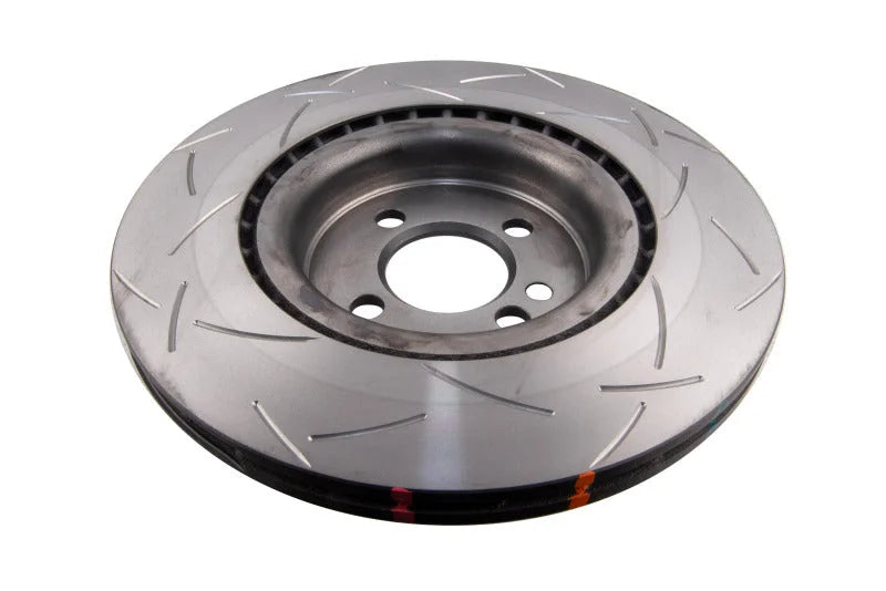 DBA 2012+ Mercedes Benz A45 AMG 4000 Series Slotted Front Brake Rotor - Back View